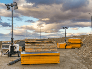 תאורה ניידת לשטח